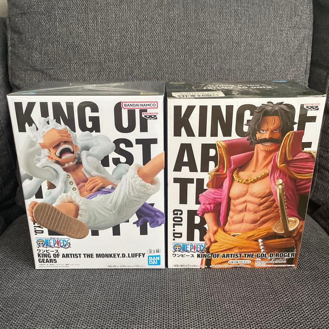 初版KING OF ARTIST モンキー・D・ルフィ & ゴールド・ロジャー