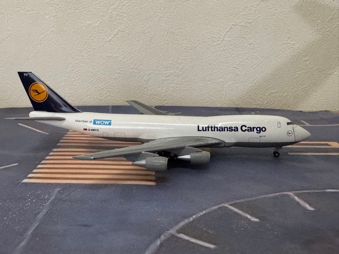 Lufthansa Cargo B747-200F カーゴドア開閉 ダイキャスト
