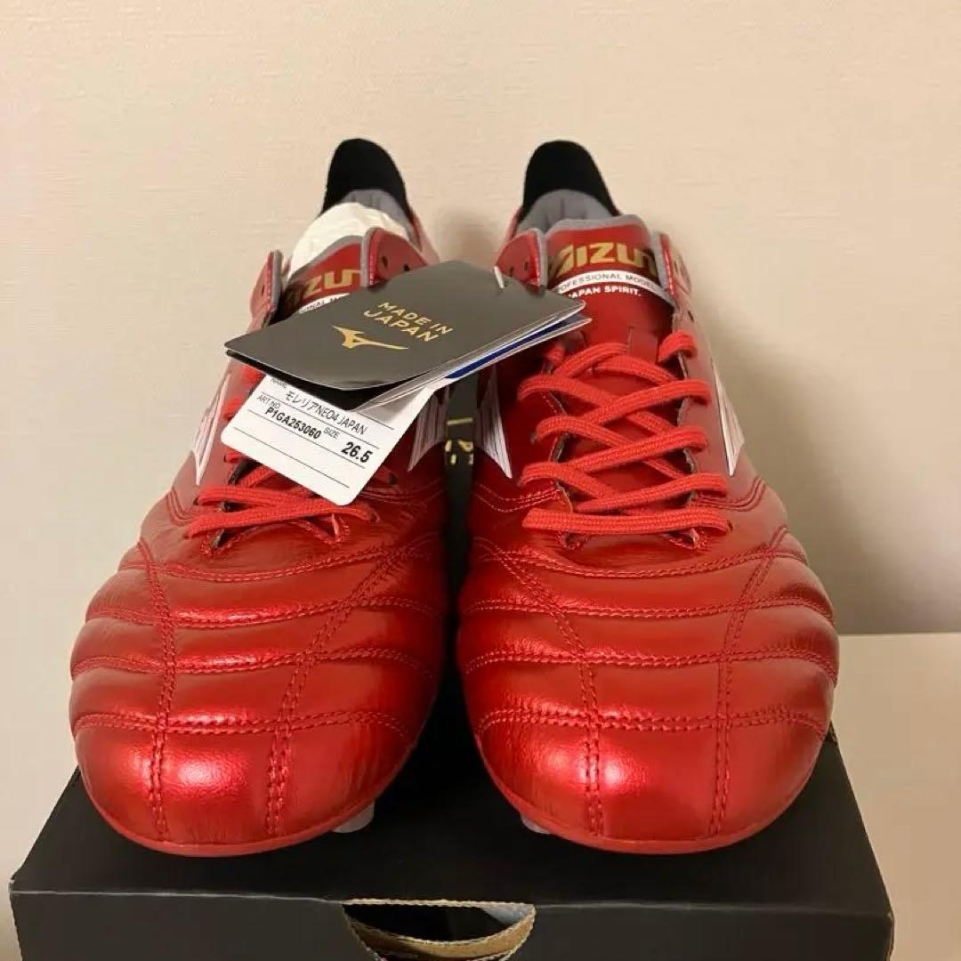 りいさん専用 Mizuno サッカースパイク　モレリアネオ4 ジャパン 26.5