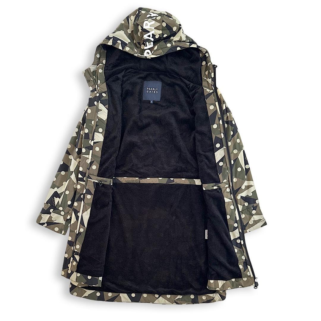 665 パーリーゲイツ 定価59,400円 ドットカモフラ保温コート 0 S