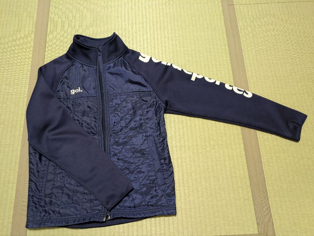ATHLETA ピステ上下 150、gol.裏起毛ジャージ上のみSサイズ