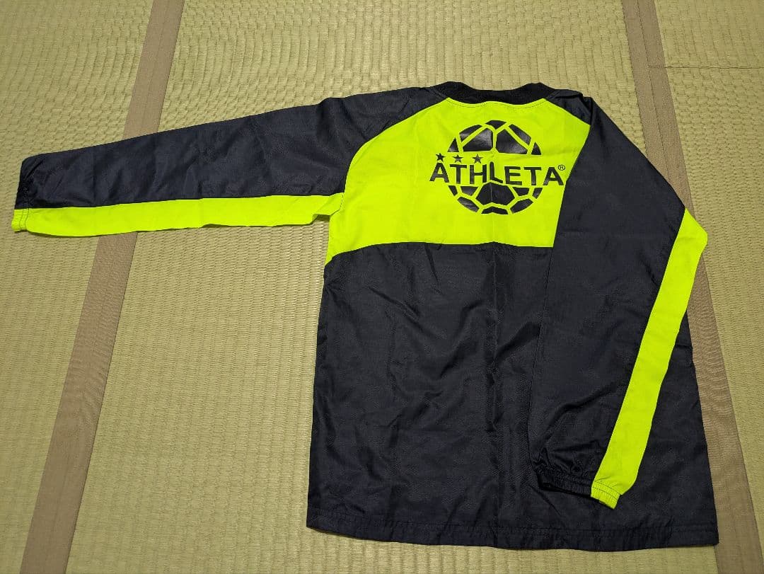 ATHLETA ピステ上下 150、gol.裏起毛ジャージ上のみSサイズ