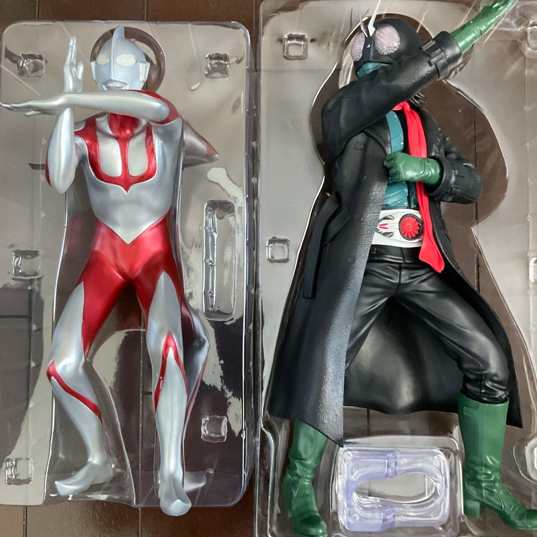 一番くじ　シンウルトラマンB賞 & シン仮面ライダー A賞C賞D賞