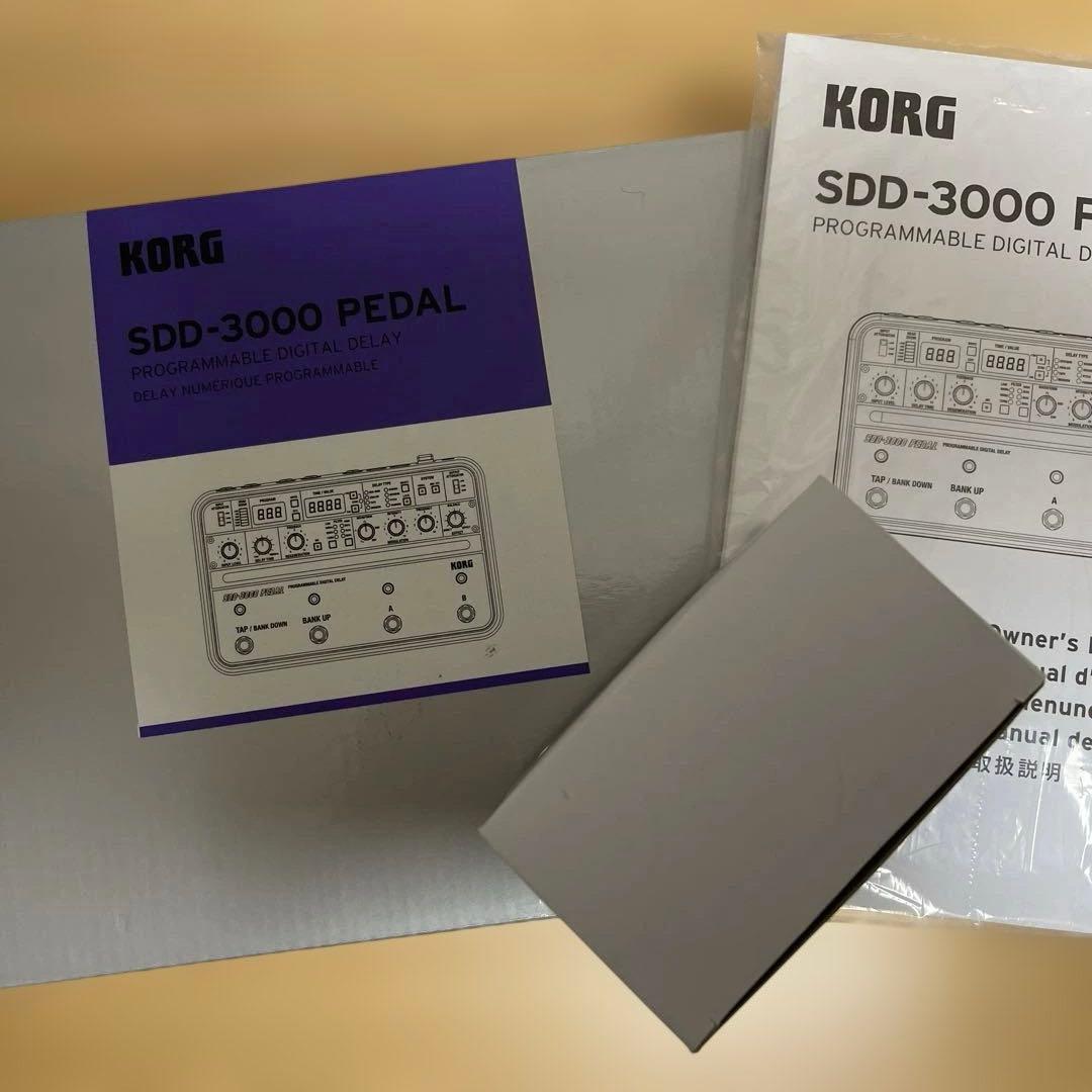 ディレイKORG SDD-3000 PEDAL