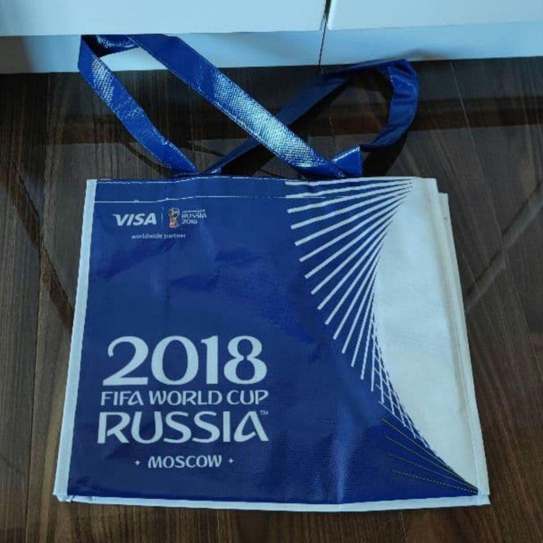 レア　ロシアワールドカップ決勝戦　コカ・コーラカップ　FIFAエコバッグマフラー