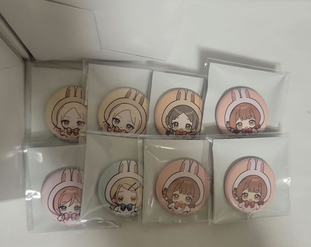 学園アイドルマスター ハート缶バッジ 3BOX ミニ缶バッジ gigo