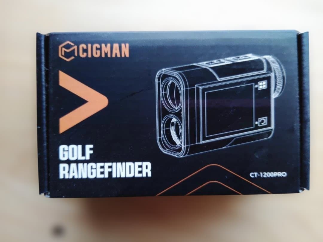 新品！CIGMAN ゴルフレーザー距離計 2.4タッチスクリーン 1312ヤード