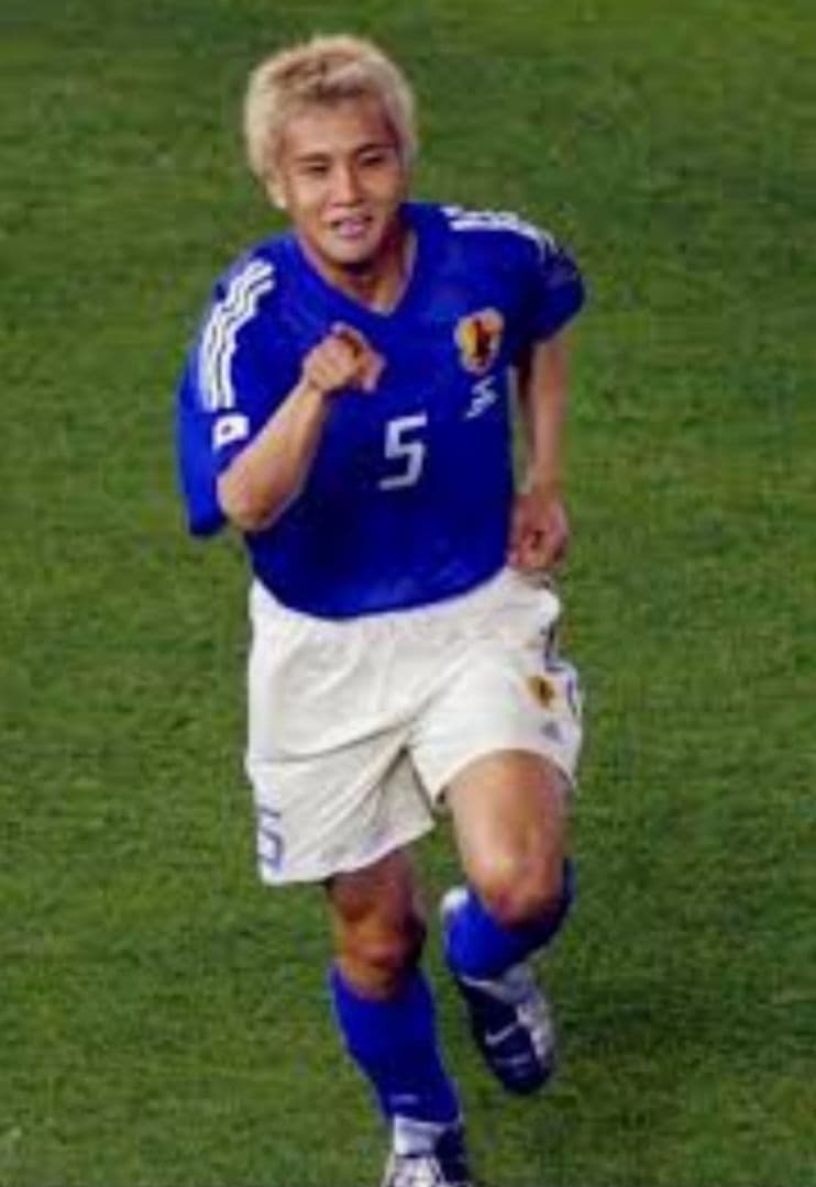 2002日韓W杯 日本代表マッチデイユニフォーム 稲本潤一 5 新品タグ 専用袋
