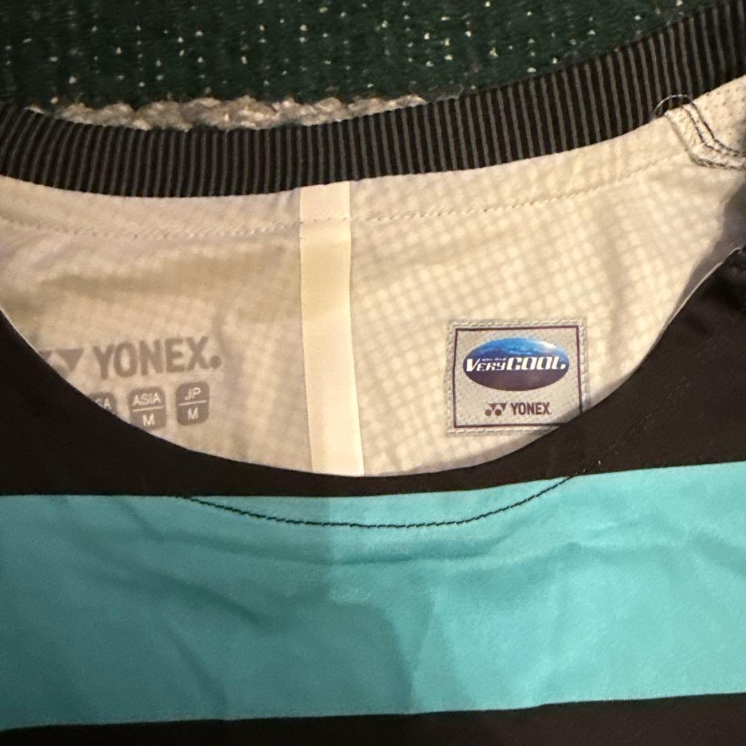 ⭐️ レア　YONEX テニス Tシャツ Mサイズ 青黒