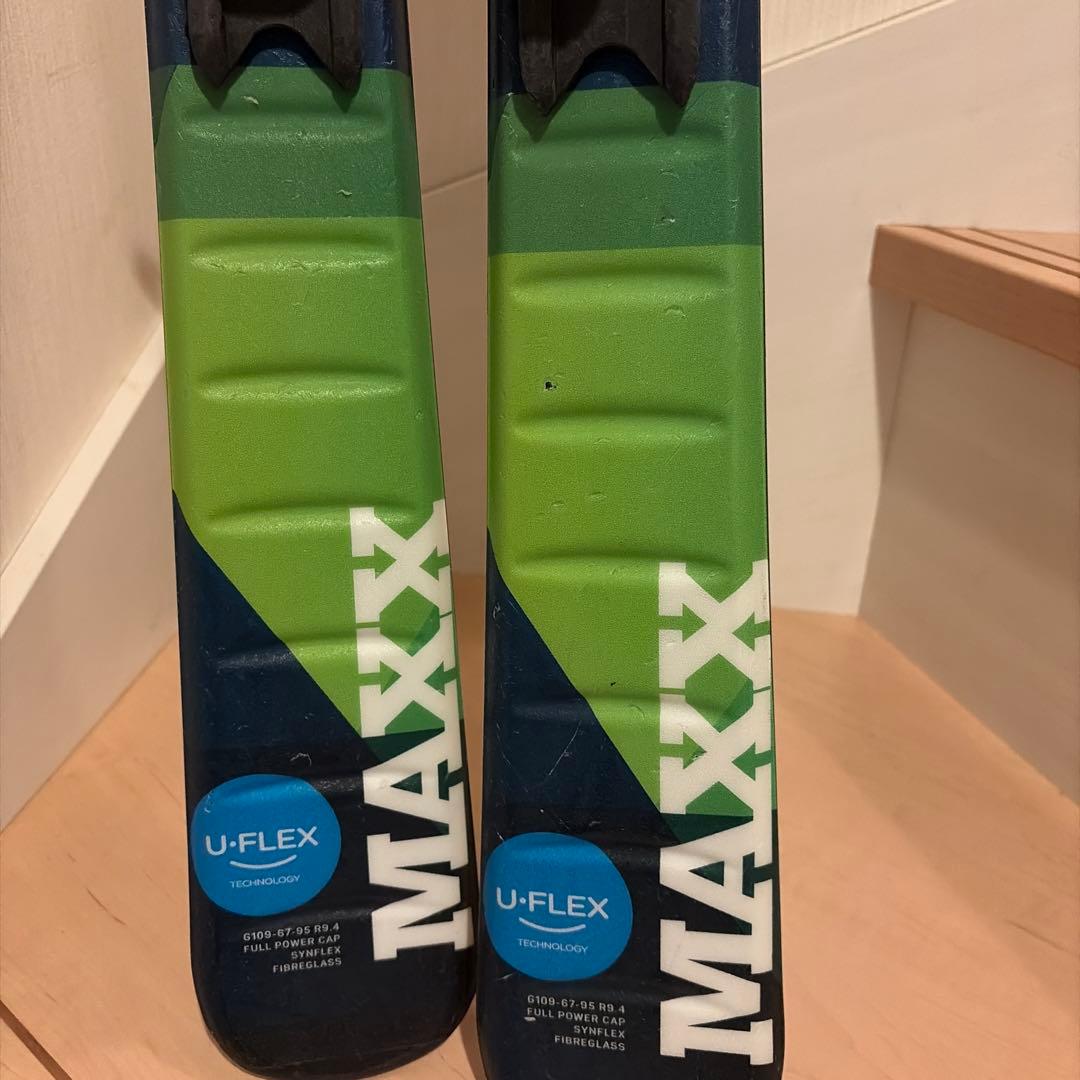 elan 130 MAXX スキー板　オマケ90cmストック
