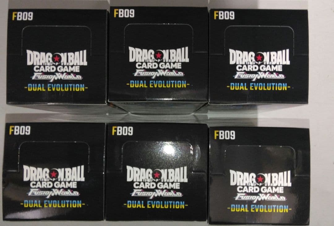 ドラゴンボールカードゲーム FB09 デュアルエボリューション 6パック