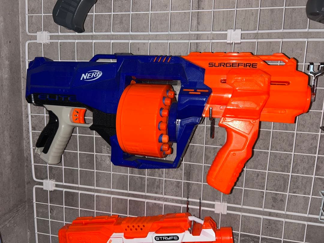 【レアまとめ】NERF ナーフ ブラスター 6～8丁セット　オレンジトリガー