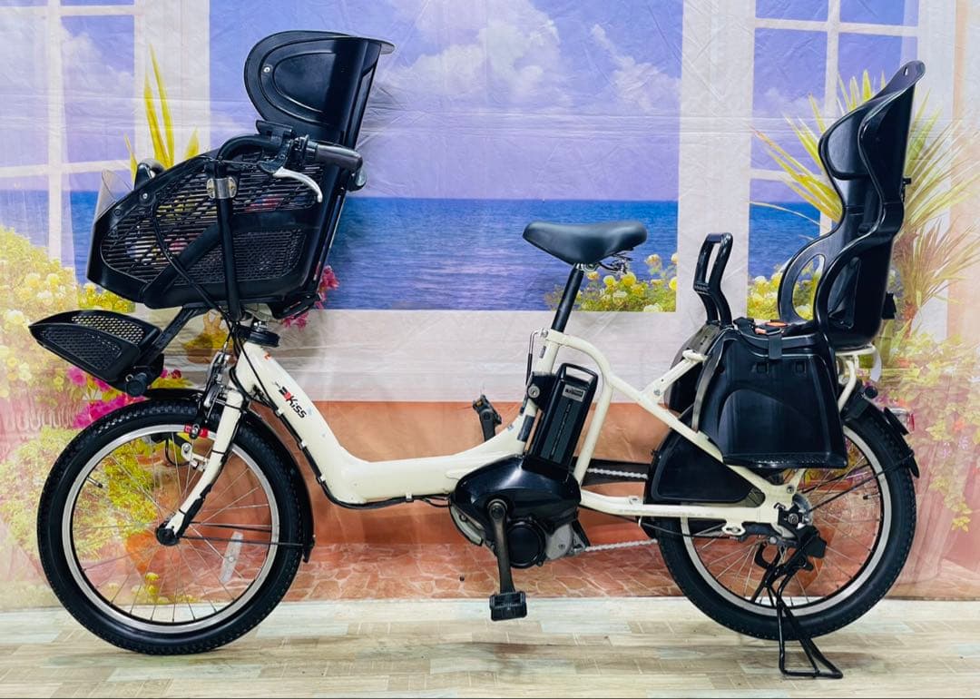 ヤマハパスキス⭐️人気モデル！子供乗せ電動アシスト自転車Y3530