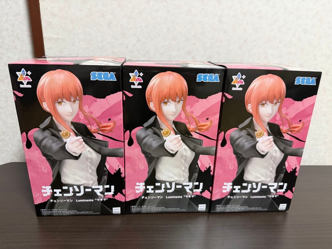 チェンソーマン　 luminasta ルミナスタ　フィギュア マキマ 3体セット