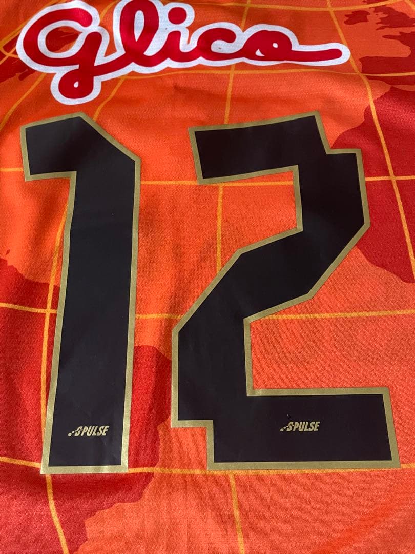 サッカーユニフォームjリーグJ1清水エスパルスプーマ20周年サポータ12オレンジ