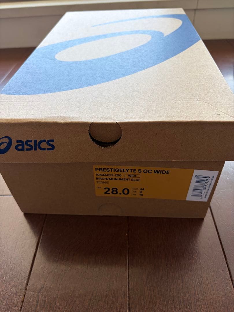 アシックス asics テニスシューズ オムニ クレー用 28cm wide