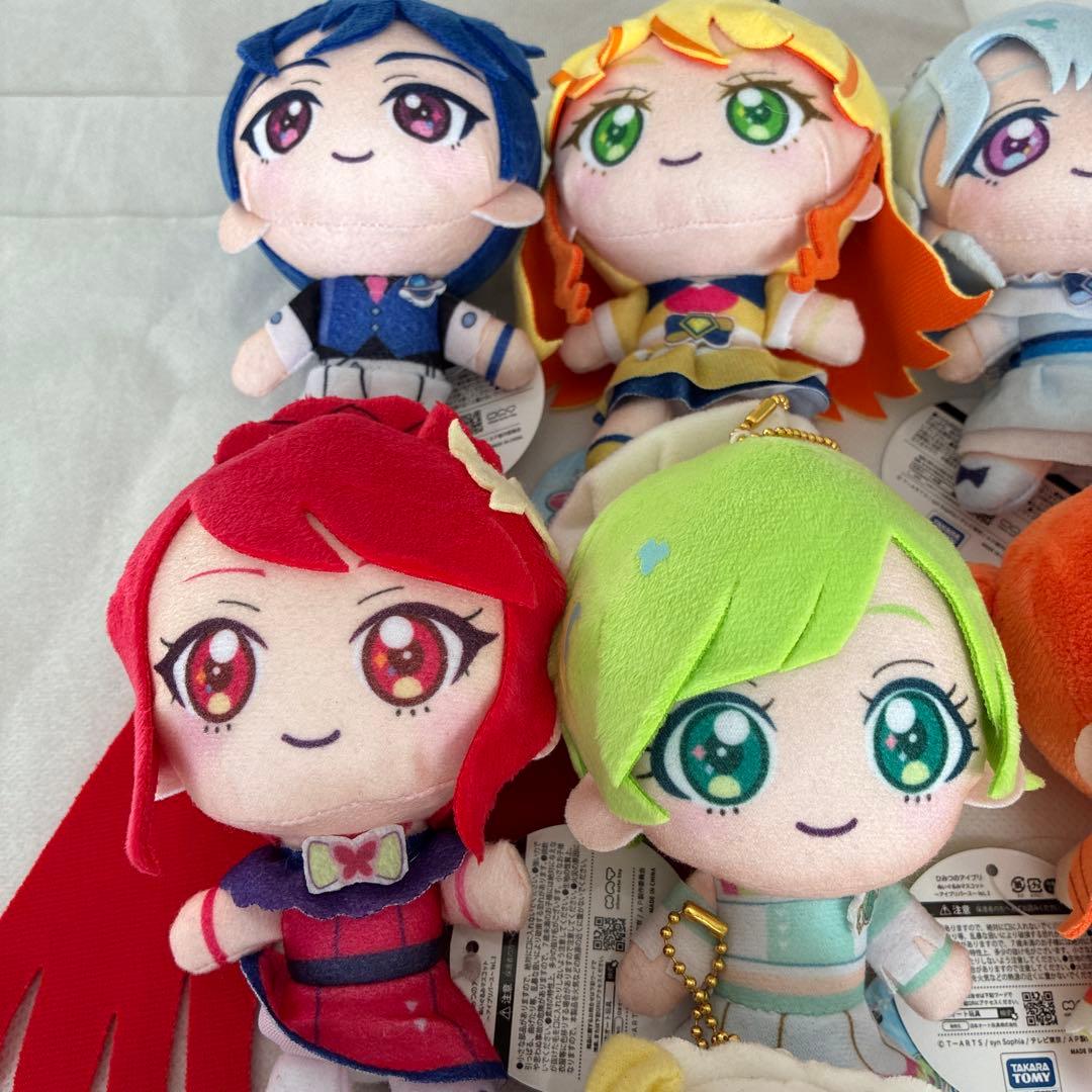 アイプリ ぬいぐるみ つむぎ サクラ アイリ リンリン すばる じゅりあ える