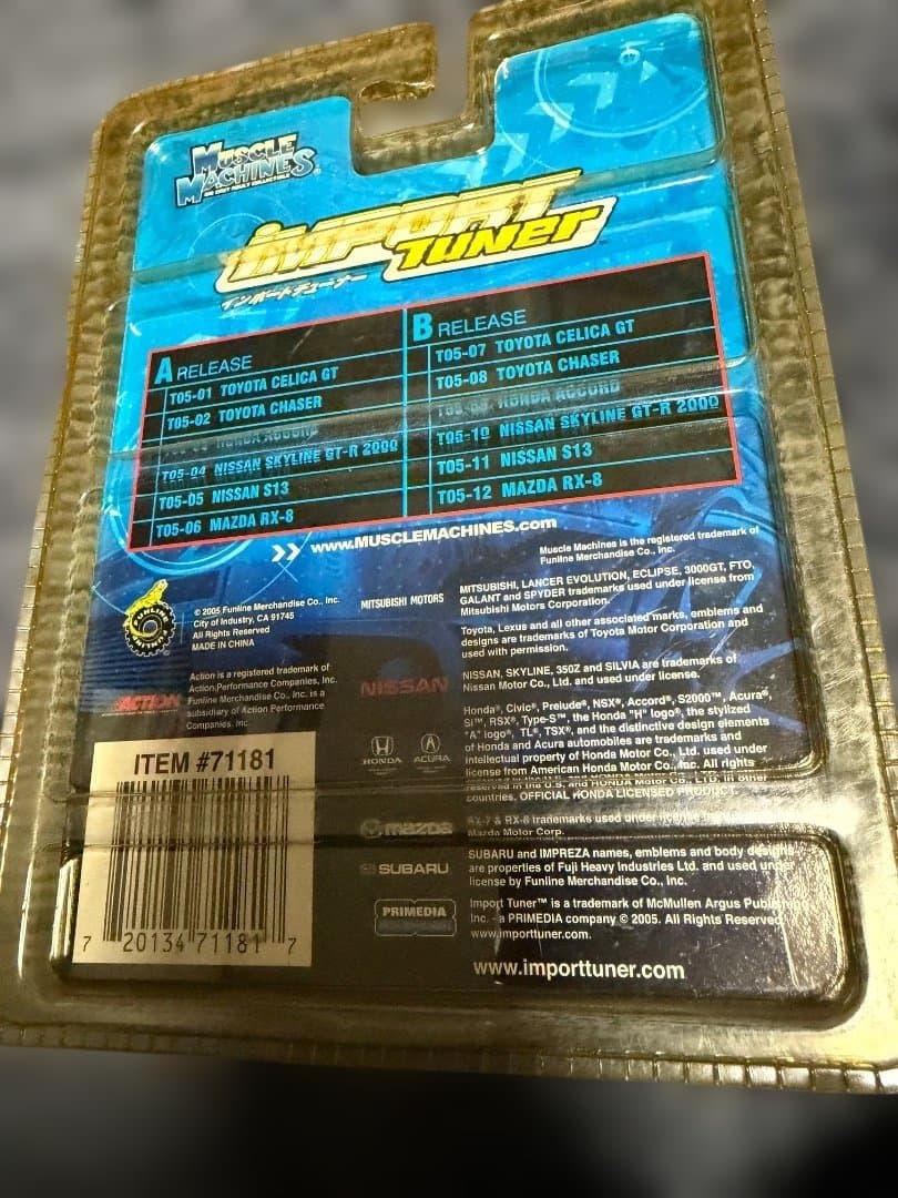 ミニカー Muscle Machines Nissan 513 1:64