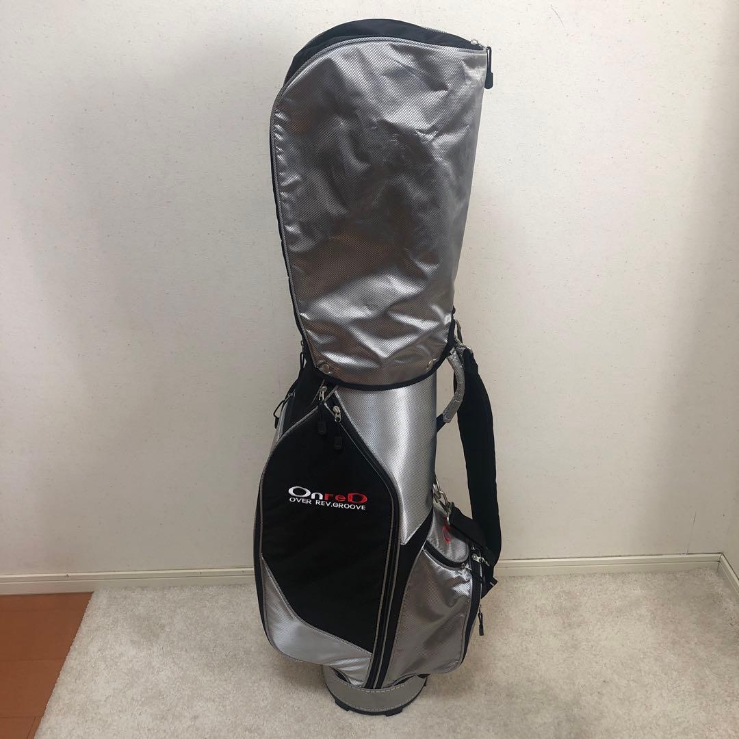 美品❗️オンレッド　キャディバッグ　メンズ