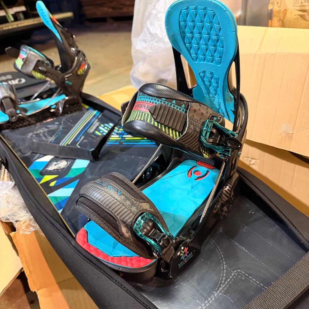 SALOMON ブーツ　スノーボード 156cm バインディングとカバー付き