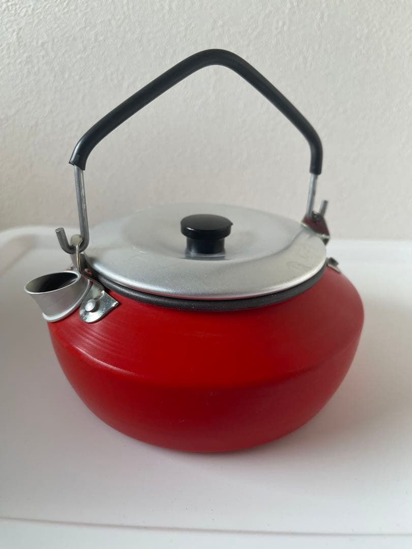 美品 trangia トランギア ケトル 0.6L 廃盤 貴重 レア 赤