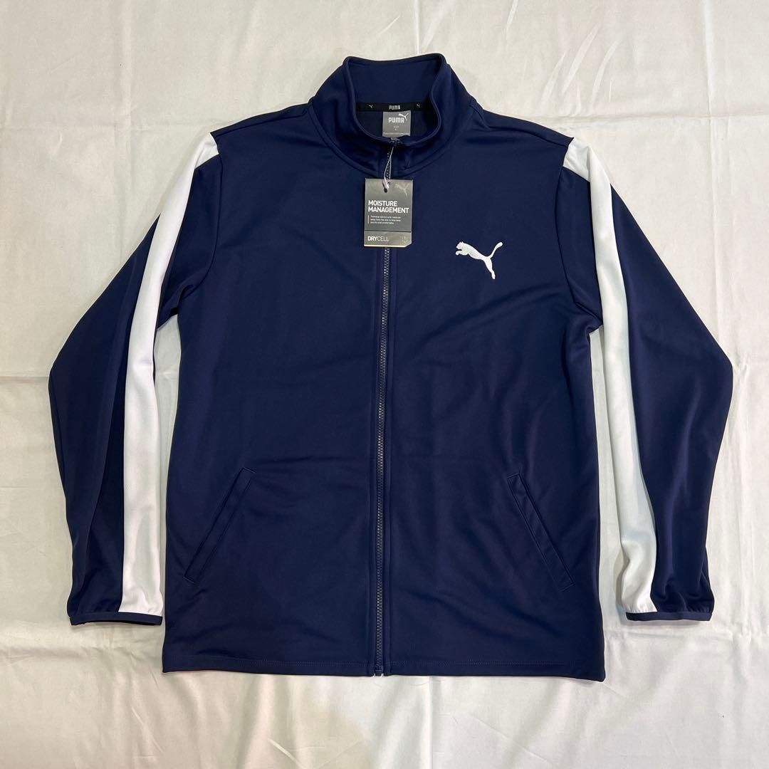 PUMA ジャージ上下セット ネイビー/ホワイト 上下XLサイズセット