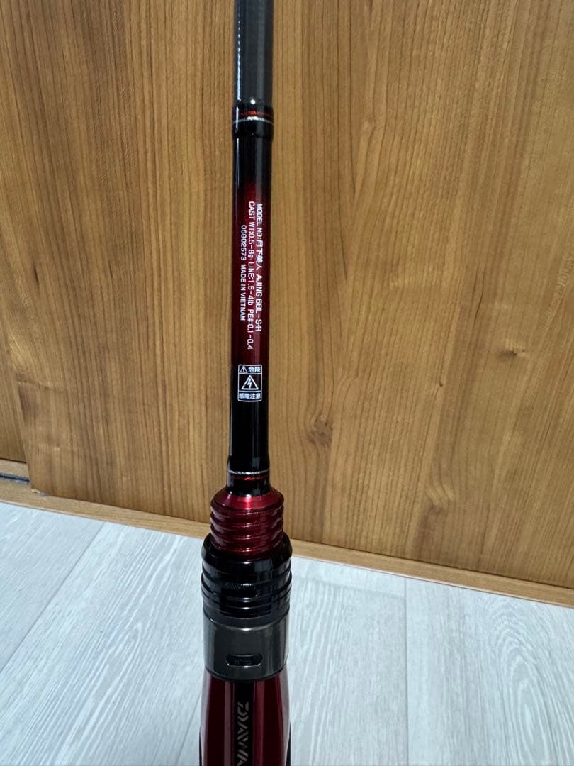 月下美人AJING 68L-S ソリッドアジングロッド