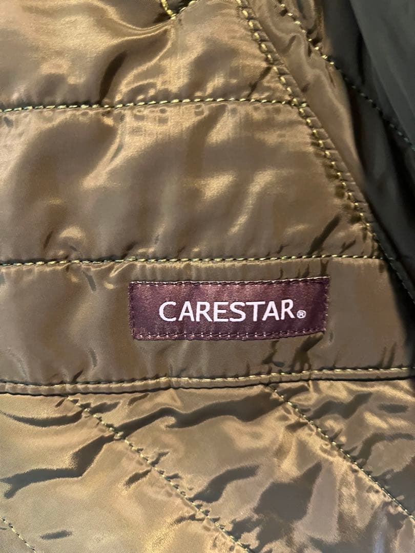 『しずえさん』CARESTAR フード付きポンチョ オリーブグリーン