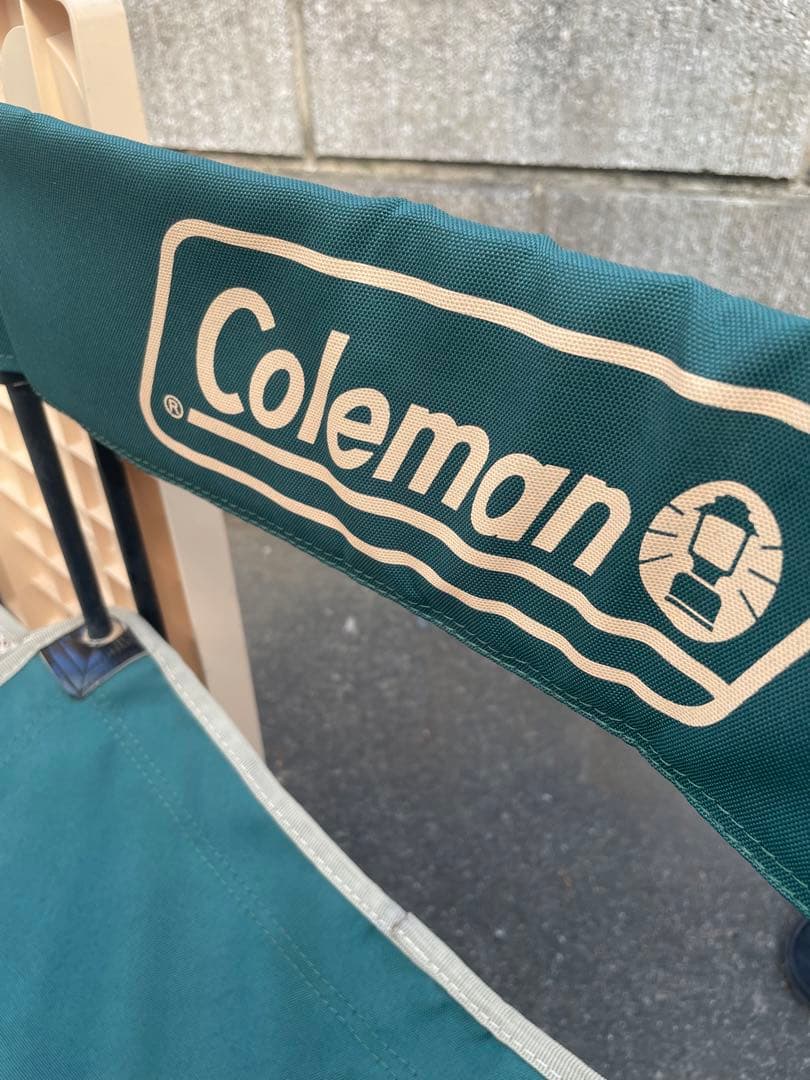 Coleman二人掛けアウトドアテーブルチェア一体型荷物入れ付秋キャンプおまけ付