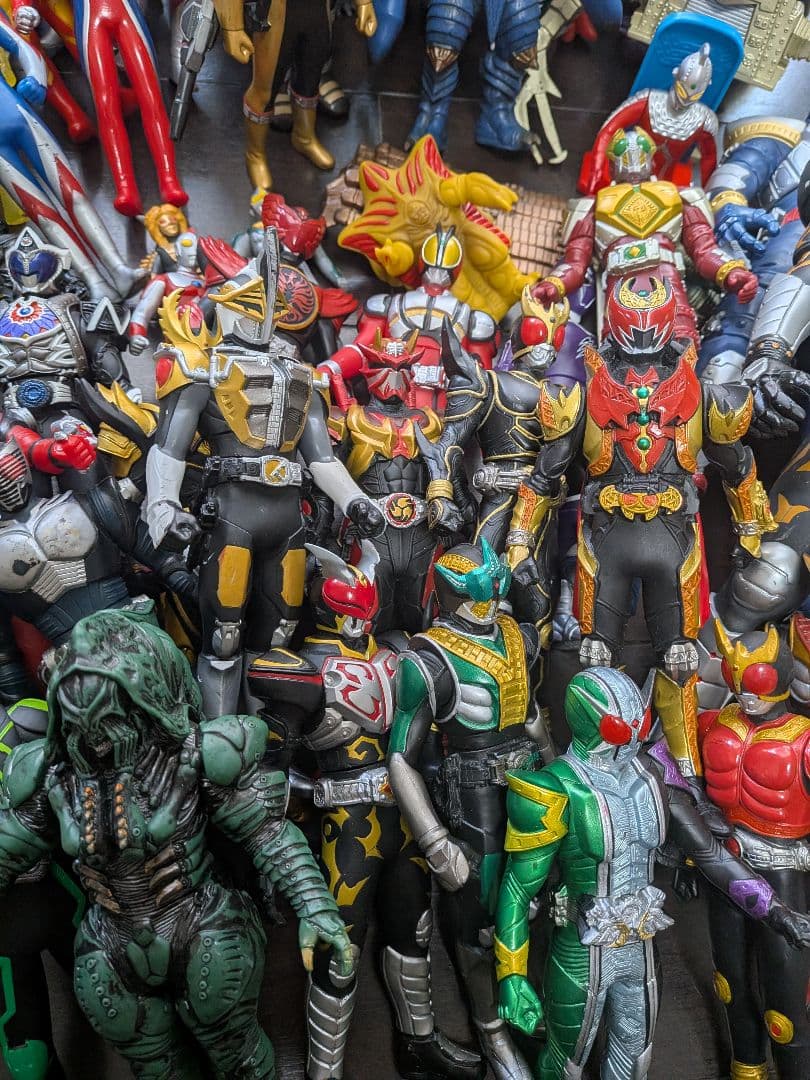 ウルトラマン・仮面ライダー フィギュアセット