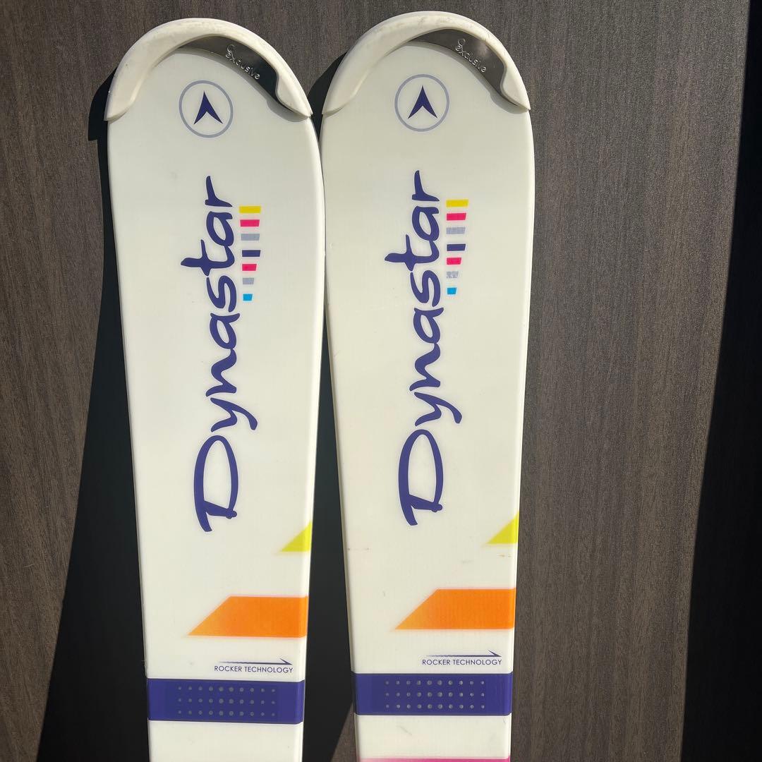 【激安】1回使用短時間使用のみDynastar スキー板 153cm ホワイト系