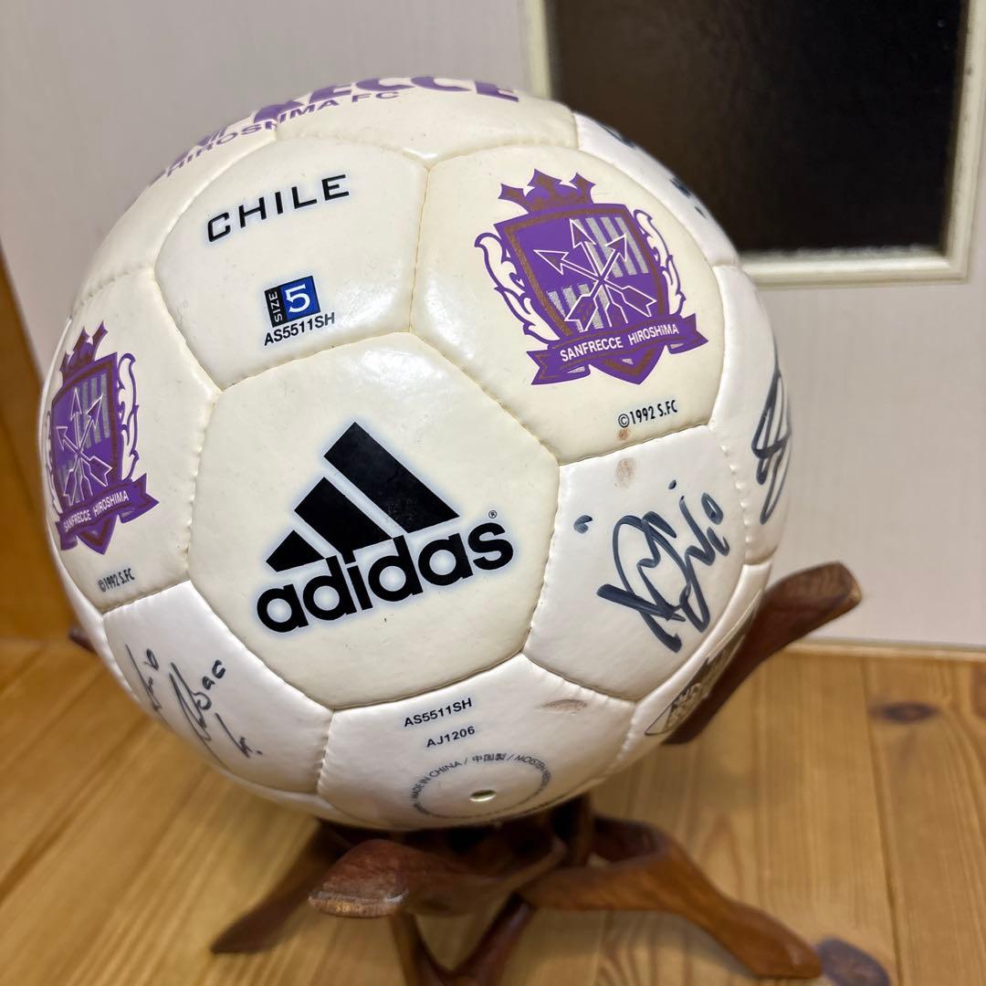 サンフレッチェ広島サイン入りサッカーボール