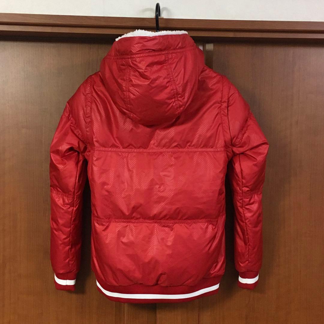 美品　ニューバランスゴルフ　ダウン　０　赤　NEW BALANCE GOLF