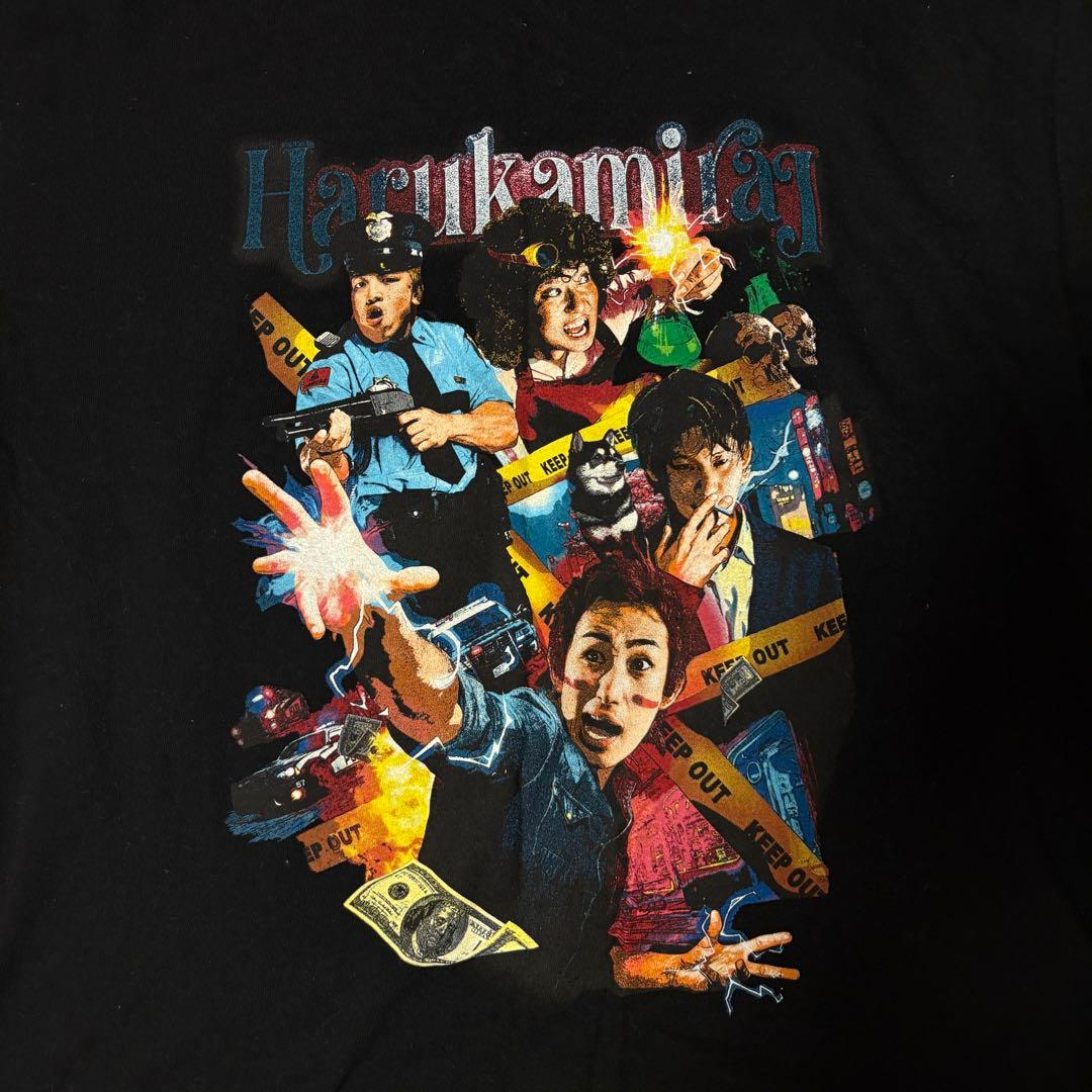 【人気】　ハルカミライ Tシャツ ハリウッドtシャツ　ブラック　Lサイズ