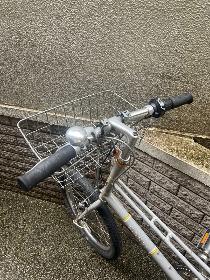 BRUNO MIXTE ミニベロ 自転車 グレー ミキスト