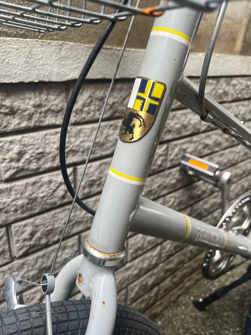 BRUNO MIXTE ミニベロ 自転車 グレー ミキスト