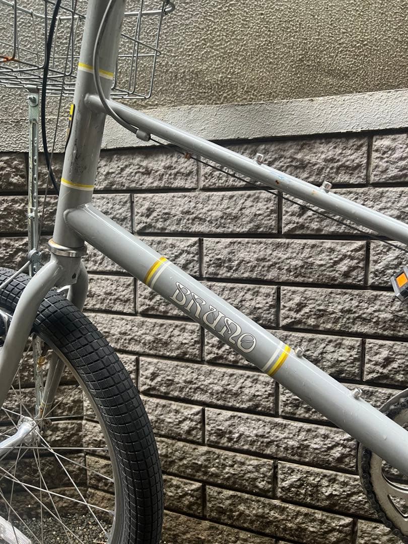 BRUNO MIXTE ミニベロ 自転車 グレー ミキスト