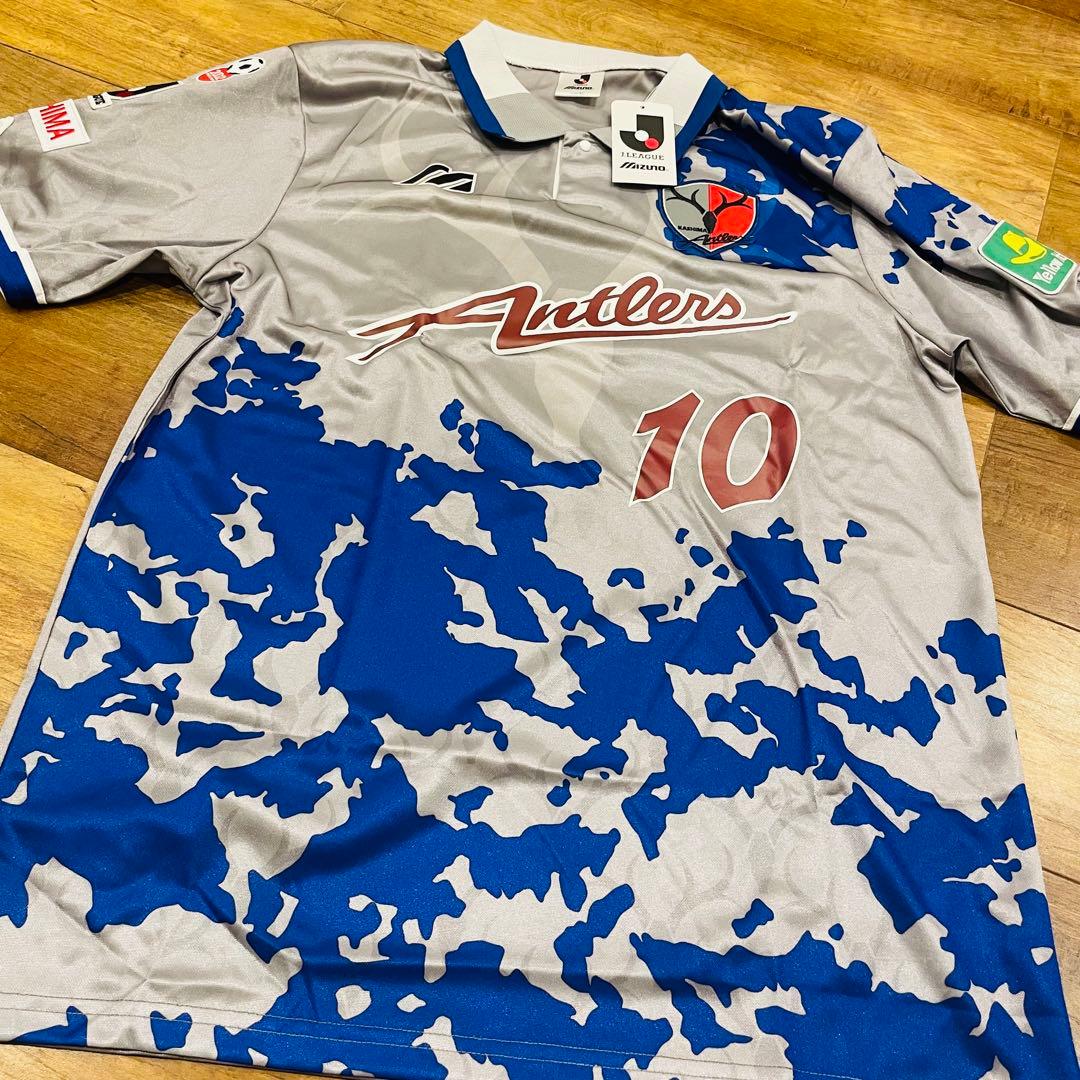 jun18（超希少）鹿島アントラーズ 95/96 XL アウェイユニホーム