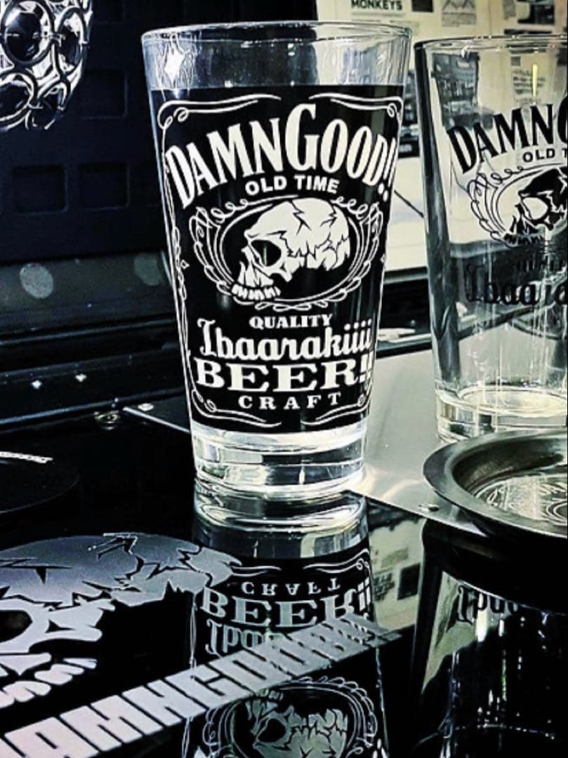 最終値下げDAMNGOOD!! ダムグッドガレージ　パイントグラス　 2個セット