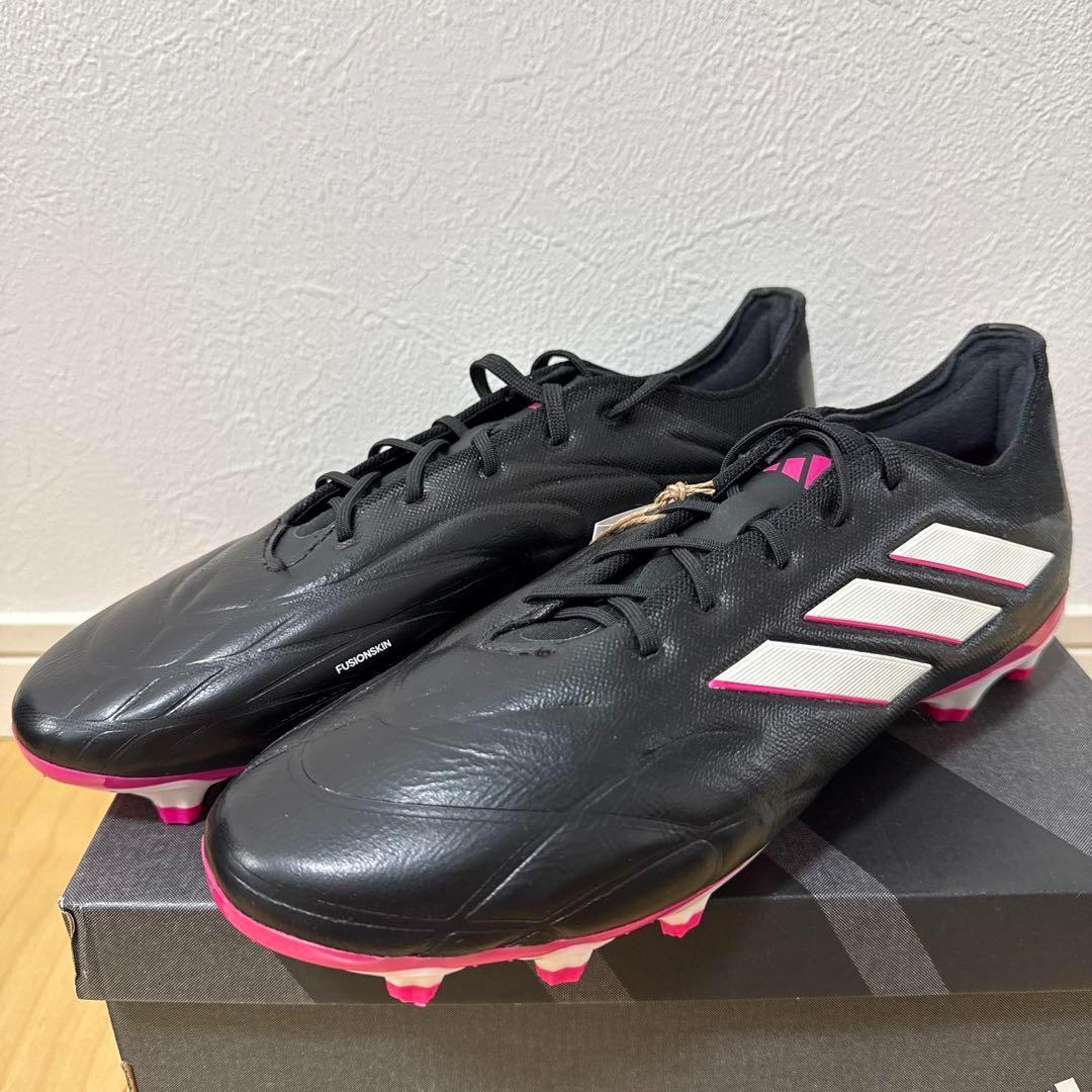 新品　adidas コパピュア.2 HG/AG サッカー　スパイク　黒　25.5