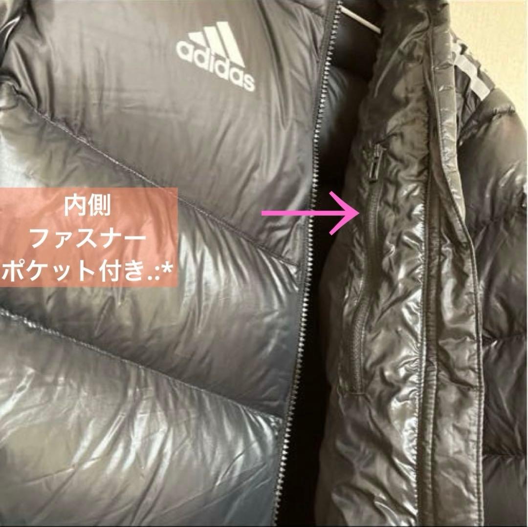 ぶっちゃん様　アディダス ダウン80 ロングコート ベンチコート ダウンコートL