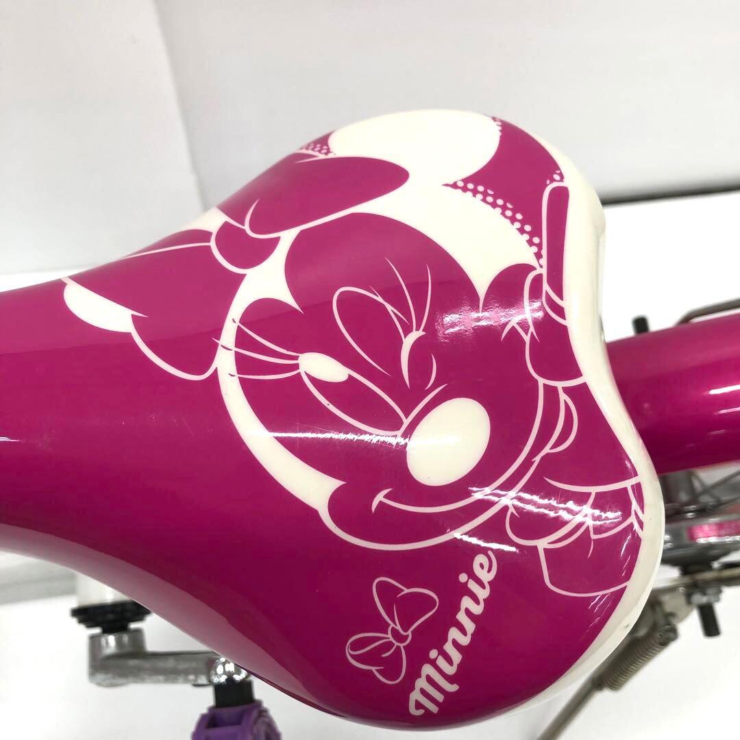 アイデス　幼児用自転車　ミニーマウスポッピンリボン18インチ　NFM002403