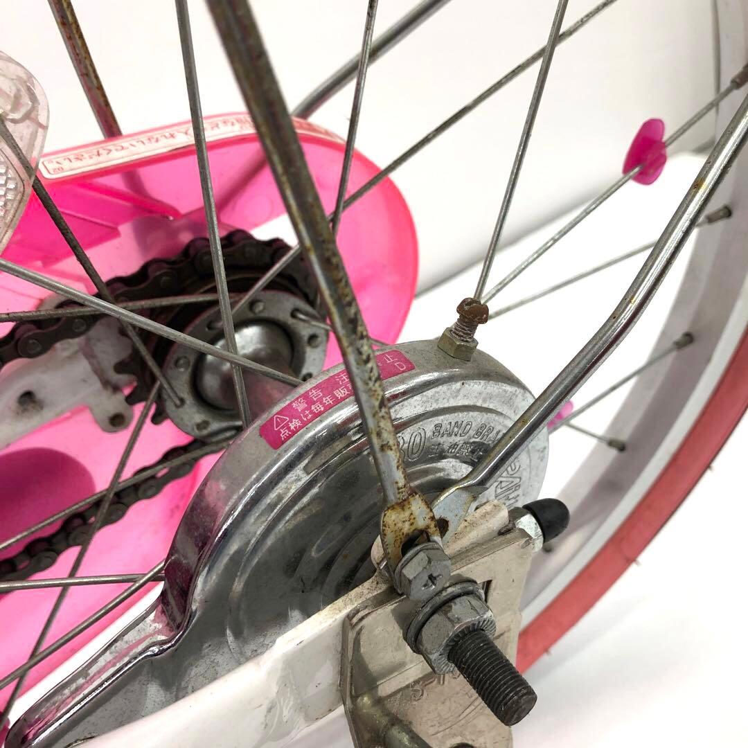 アイデス　幼児用自転車　ミニーマウスポッピンリボン18インチ　NFM002403
