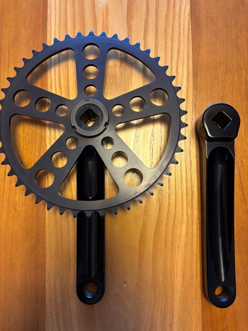white industries ENO crank 165㎜　ブラック