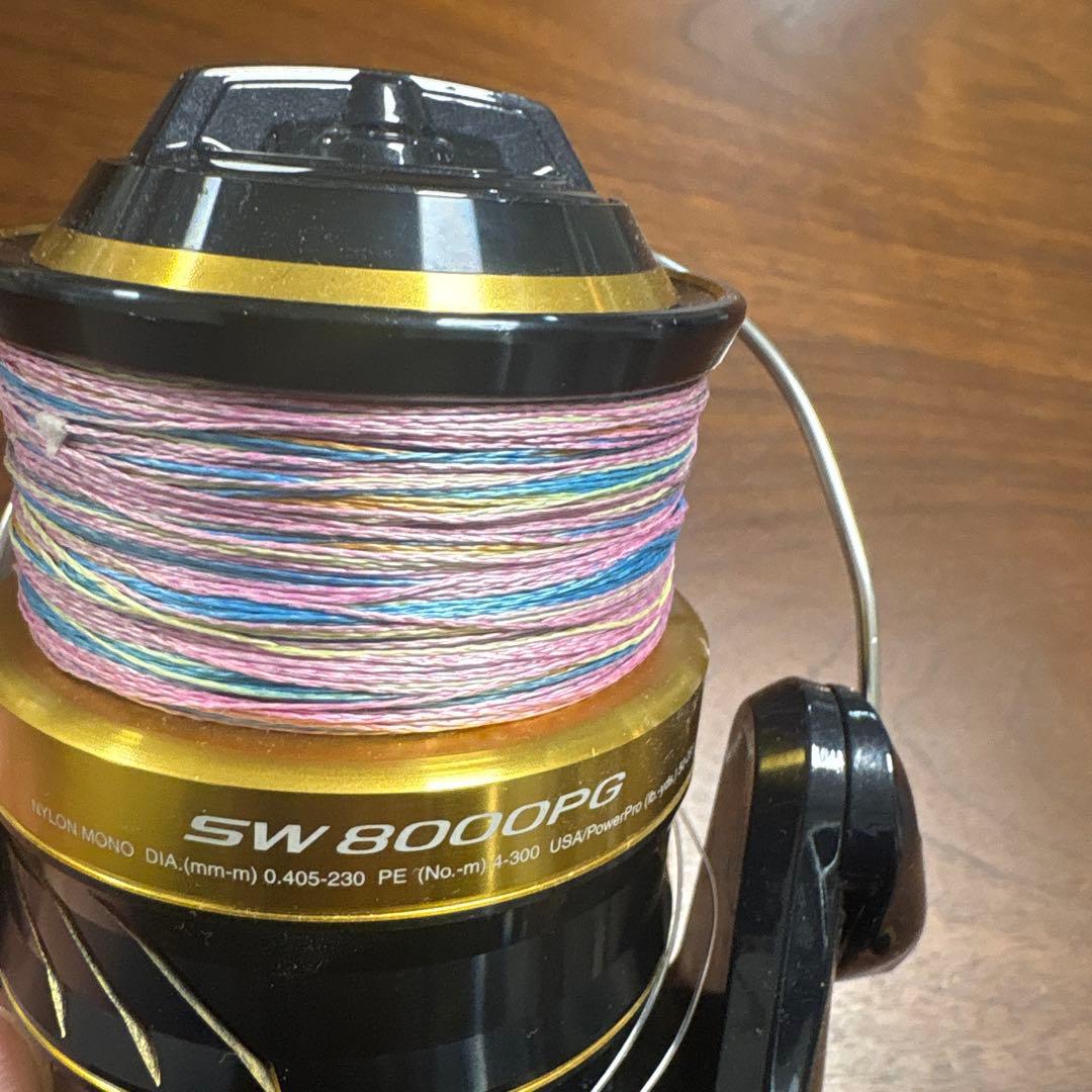 シマノ スフェロスSW8000PGスピニングリール