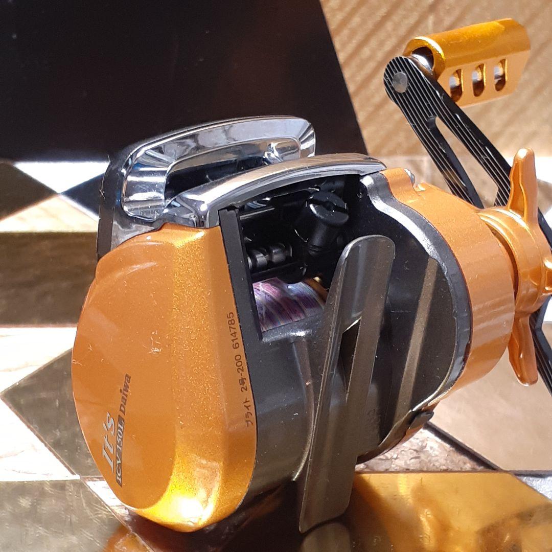 ダイワ イッツ ICV 150L ベイトリール 船用 カウンター付きリール
