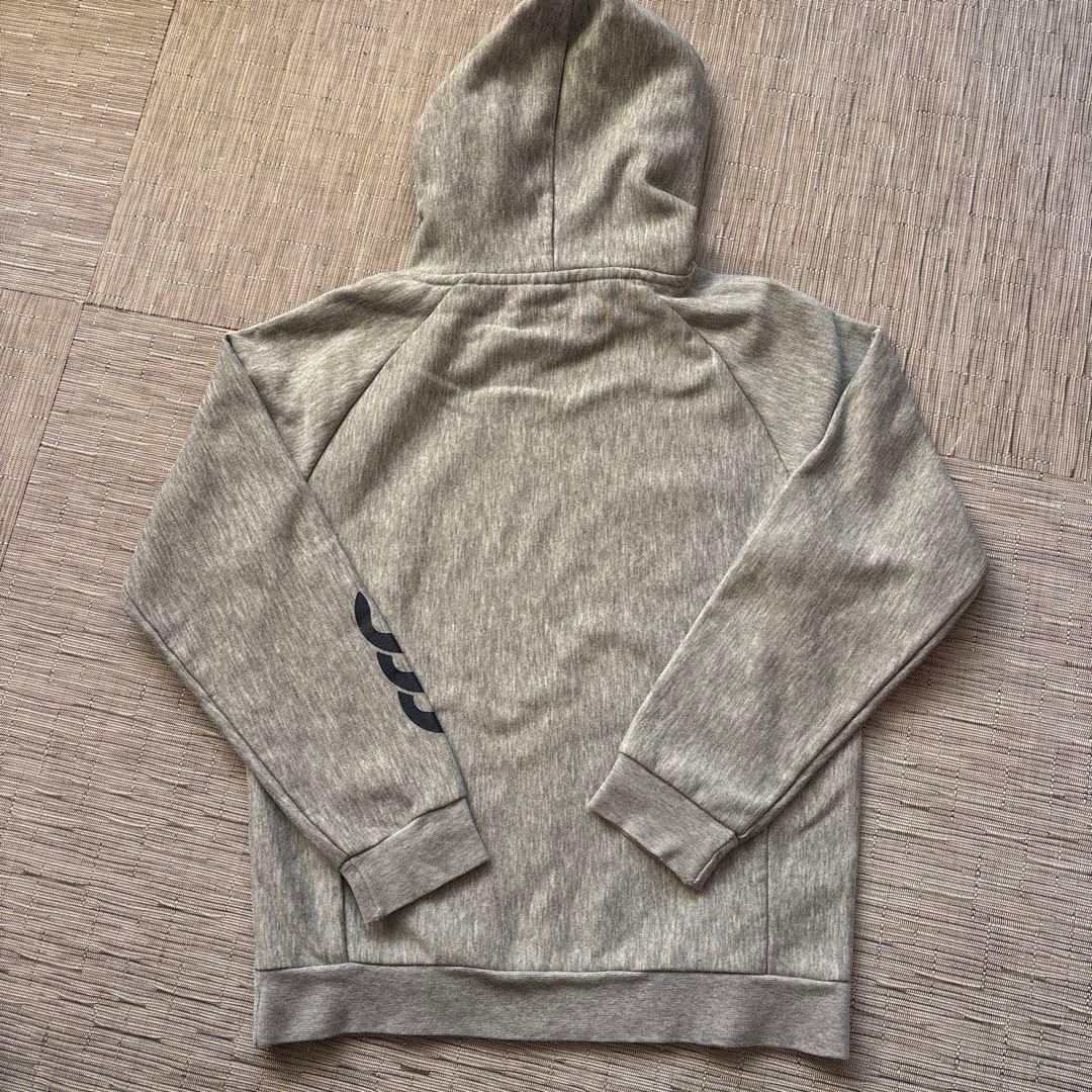 canterbury フード付きスウェット 上下セット グレーキッズ140