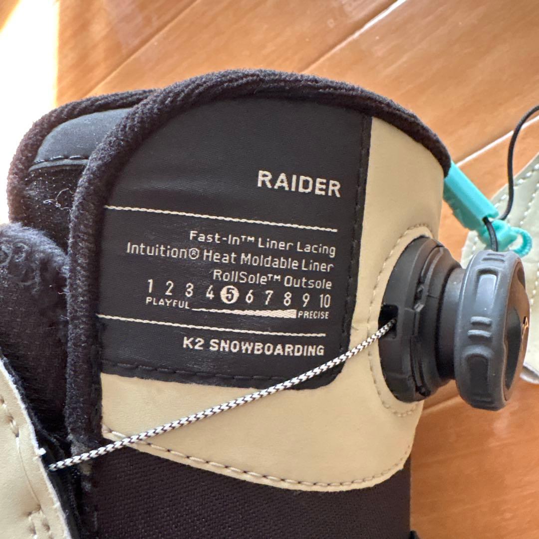 K2 RAIDER スノーボードブーツ　26cm オフホワイト/ブラック