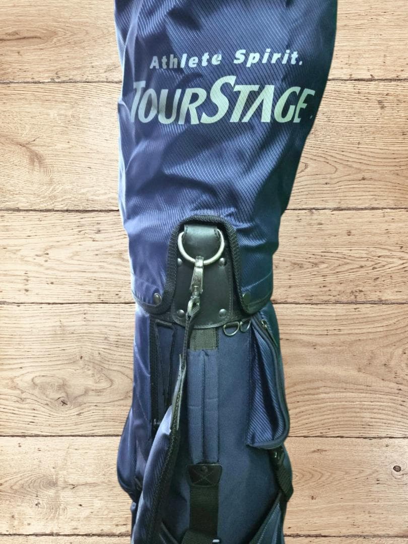 送料無料/美品　TourStage キャディバッグ ネイビー