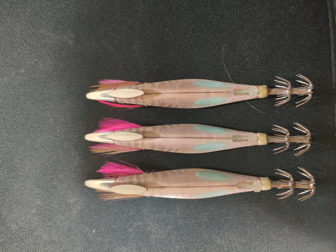 （極美品/美品）エギ王tr3.5号 30g 金アジ ラトル入り 3本セット